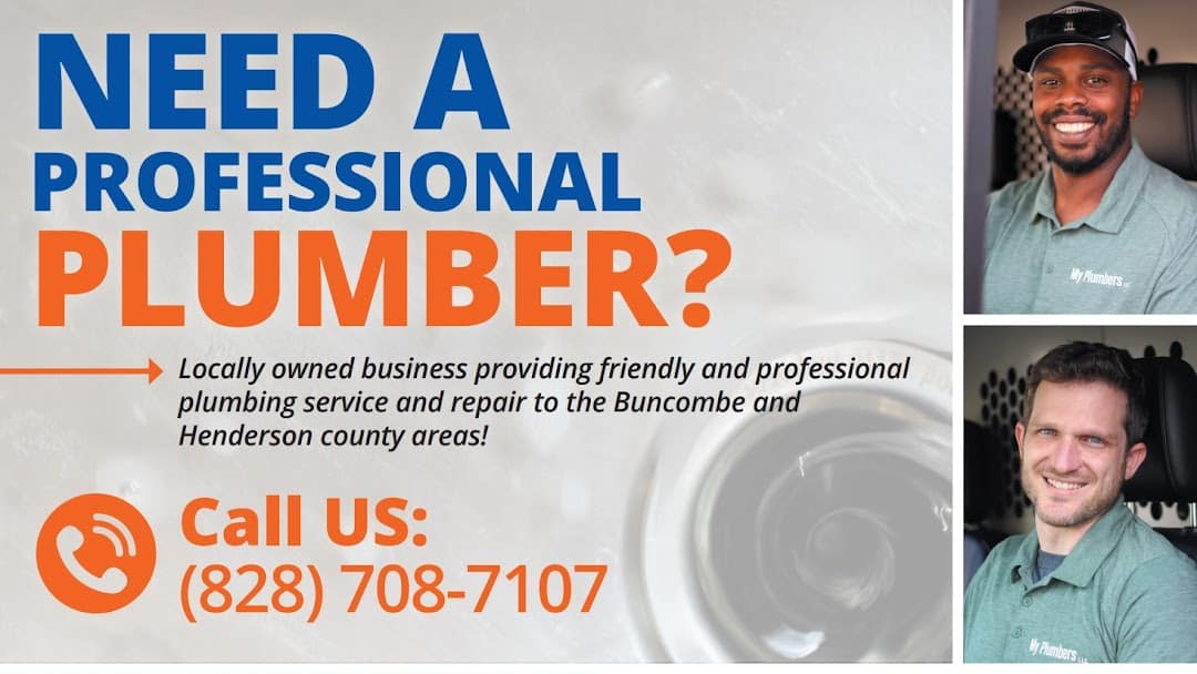 photo of plumbers Stephen Pereira and Johnmichael Baratta