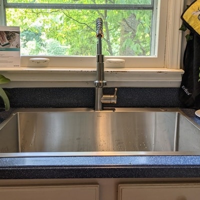 Remodeled Kitchen Sink