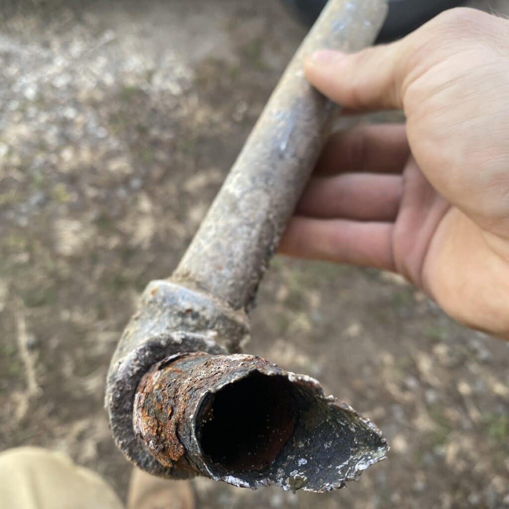 broken pipe